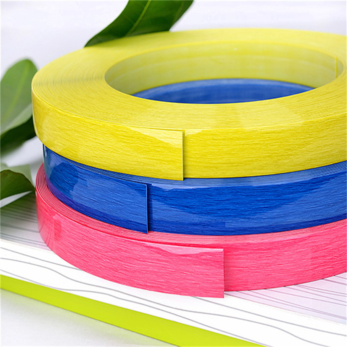 manufacture customized color PVC/ABS/3D acrylic edge banding tape for furniture accessories